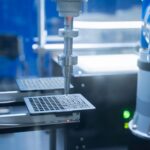 Robotic laboratory equipment used in advanced materials research